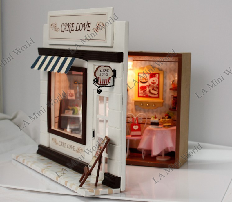 DOLLHOUSE MINIATURE KIT (C004) EUROPEAN MALL BAKERY SHOP eBay
