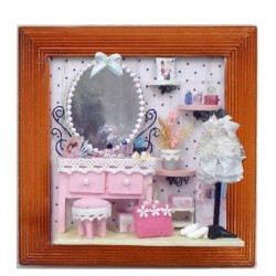 DIY KIT: 3D Picture Frame Life Series - Pink Luxury