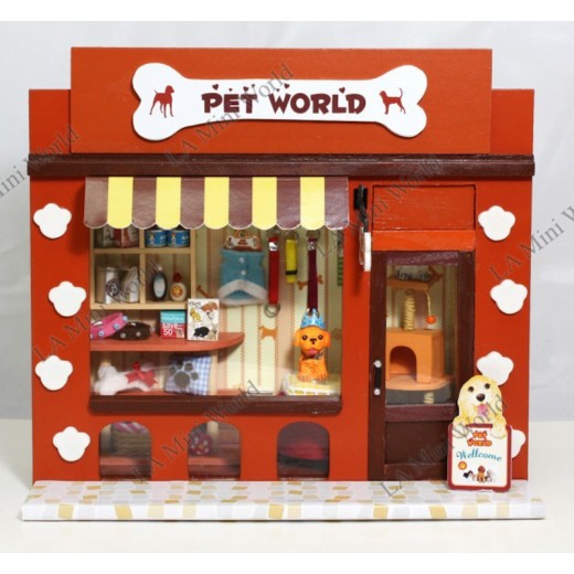 DIY KIT: EUROPEAN MALL "Pet Shop Shop"