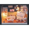 DIY KIT: Dollhouse Crystall Room - Warm House