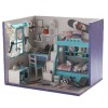 DIY KIT: Dollhouse Crystall Room - My Little Buddies (Blue)