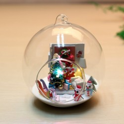 DIY KIT: Mini Glass Ball - Merry X'mas
