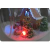 DIY KIT: Mini Glass Ball - White Christmas House