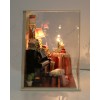 DIY KIT: LED Light Crystal Dollhouse Miniature "The Romantic Date" 