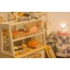 DIY KIT: LED Light Crystal Dollhouse Miniature "My Bakery" 